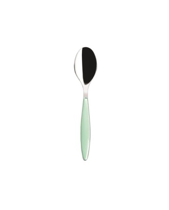 Lingurita din otel inoxidabil si acril, verde menta, Feeling - GUZZINI